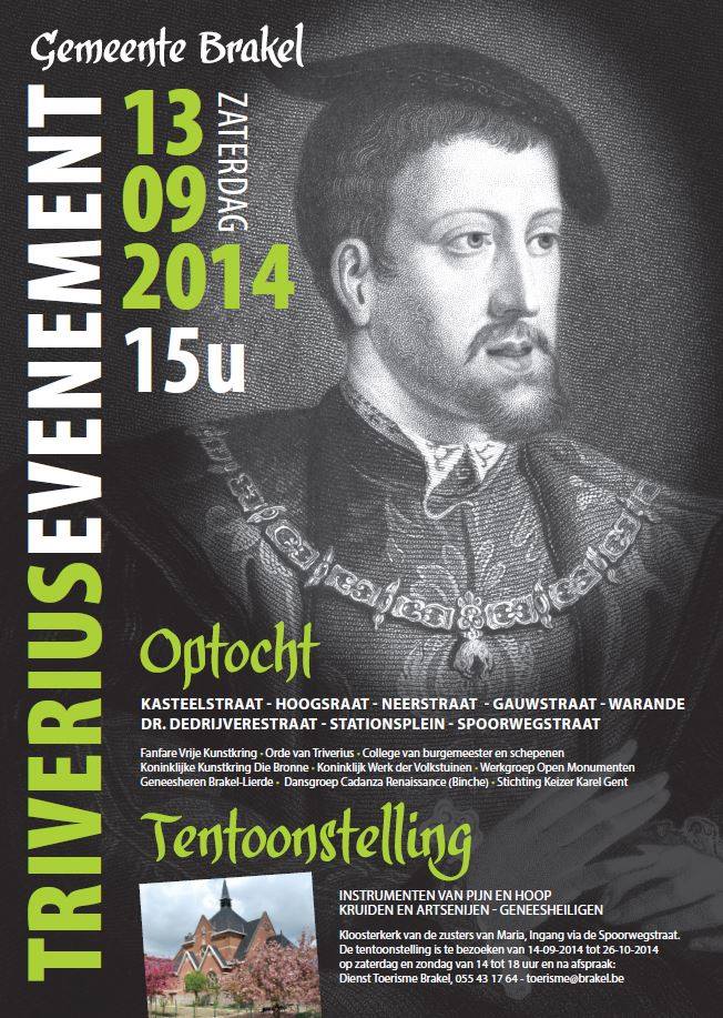 20140913 affiche fete renaissance triverius 2014