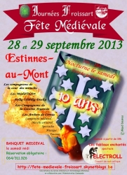 fetes medievals estinnes 2013